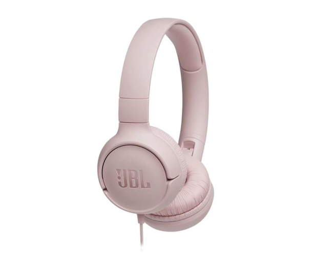 JBL Sluchawki Nauszne z mikrofonem T500 Rózowe - 452102 - zdjęcie